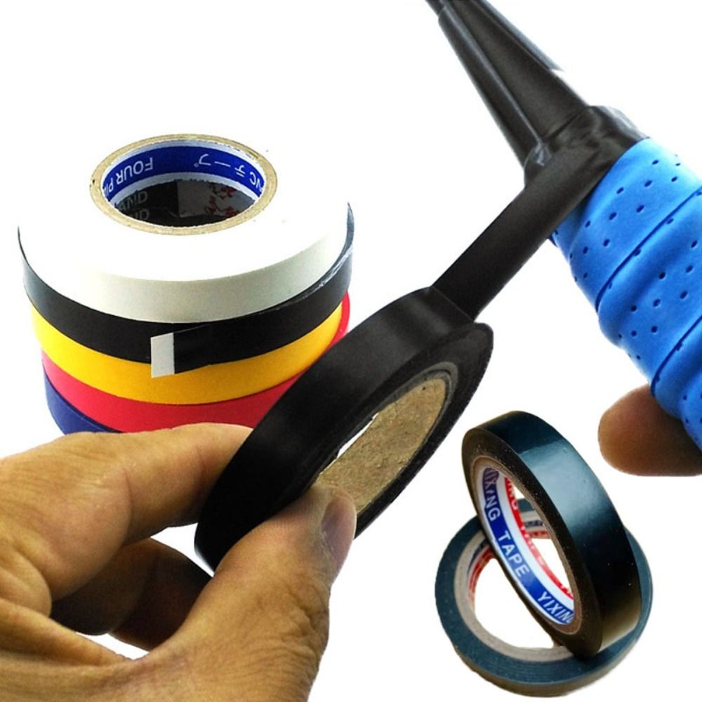 Badminton Grip - 1 ロール汗止めバンドシーリングテープ滑り止めハンドルバドミントンラケットオーバーグリップエンドステッカースポーツ用品テニスラケット