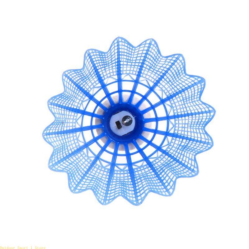 Badminton Shuttlecock - A0KA 4PCS安定したスポーツトレーニングLEDバドミントンボール、バドミントンシャトルコック、スポーツプラスチックシャトルコックイン/アウトドアゲーム