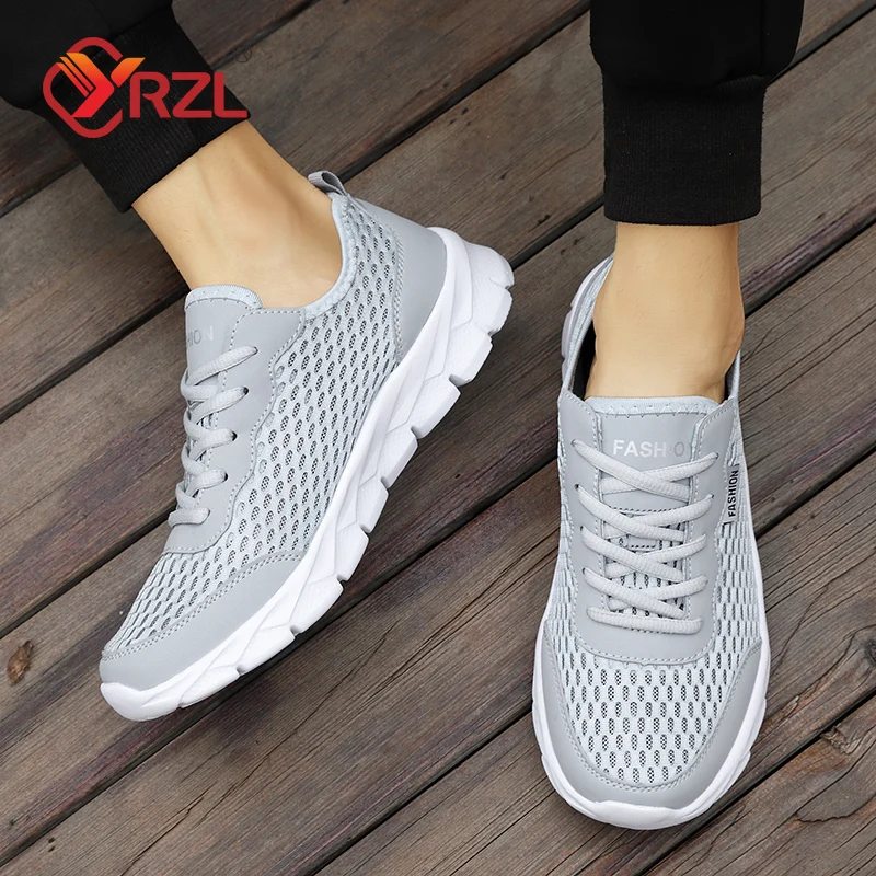 YRZL テニスシューズ男性用軽量スニーカー高品質通気性屋外 - Badminton Shoes Men のレビューと価格