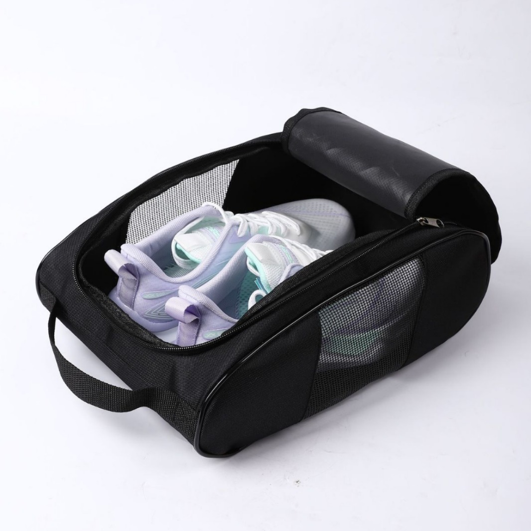 ポータブルゴルフシューズバッグ高品質オックスフォード布ハンド - Badminton Bag のレビューと価格