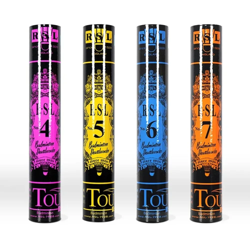 本物のRSL No.4、No.5、No.6、No.7シャトル - Feather Shuttlecock のレビューと価格