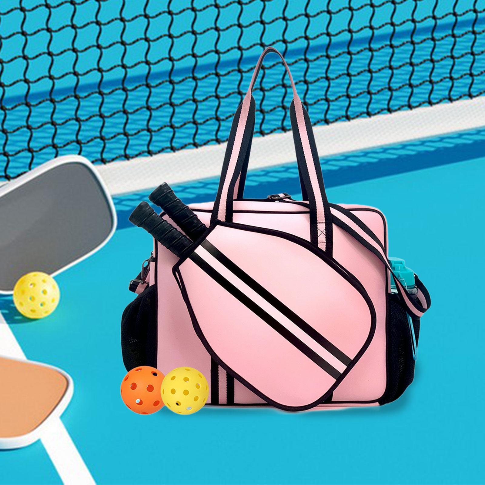 ピクルボール用パドルバッグ。大容量で、テニスやバドミントンの - Badminton Bag のレビューと価格