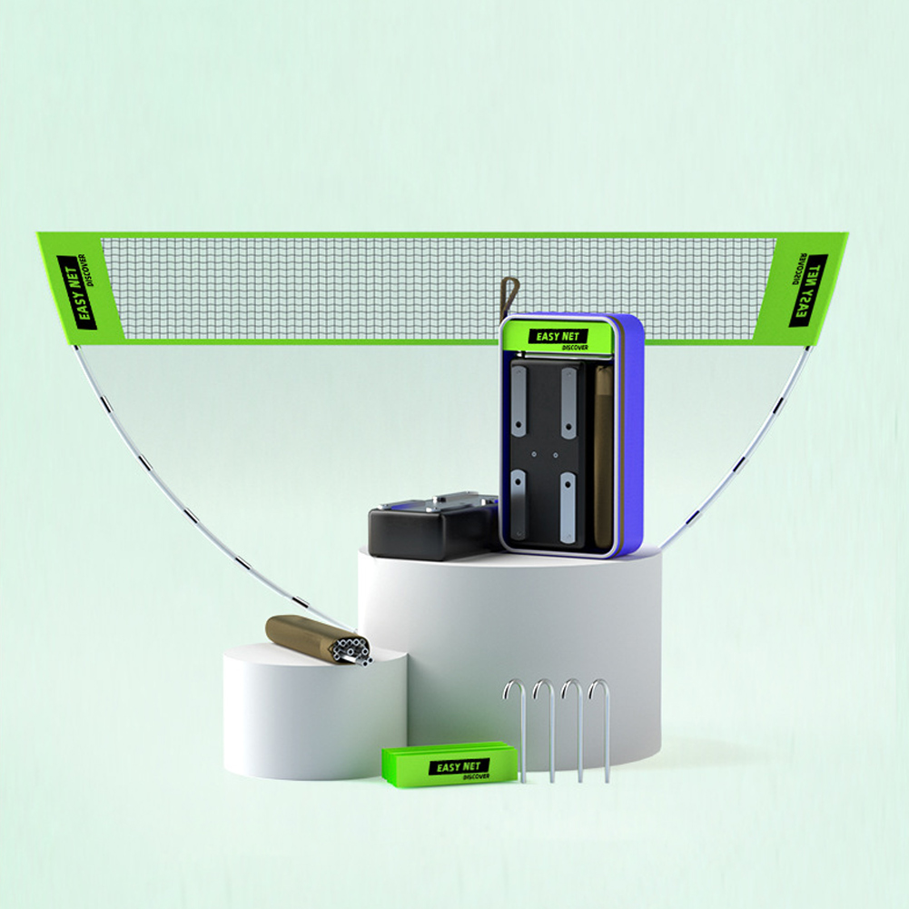 プロ仕様バドミントンネット バレーボール テニス トレーニン - Badminton Net のレビューと価格