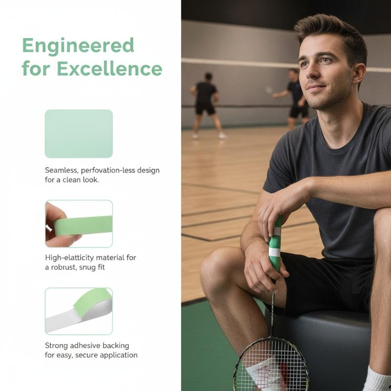 グラデーションカラー汗止めテニスラケットグリップテープ通気性 - Badminton Grip のレビューと価格