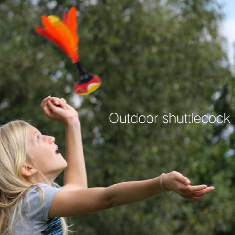 屋内と屋外のエンターテイメントのためのビーチシャトルコック、 - Feather Shuttlecock のレビューと価格