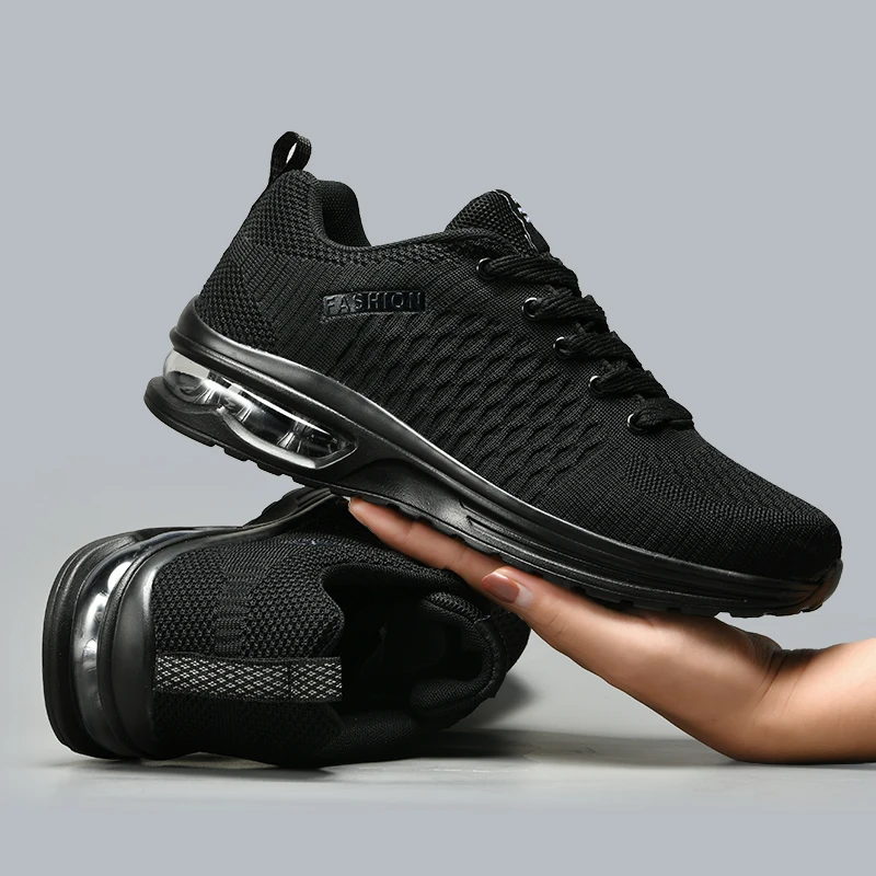 男性ランニングシューズレースアップスニーカーファッション軽量 - Badminton Shoes Men のレビューと価格