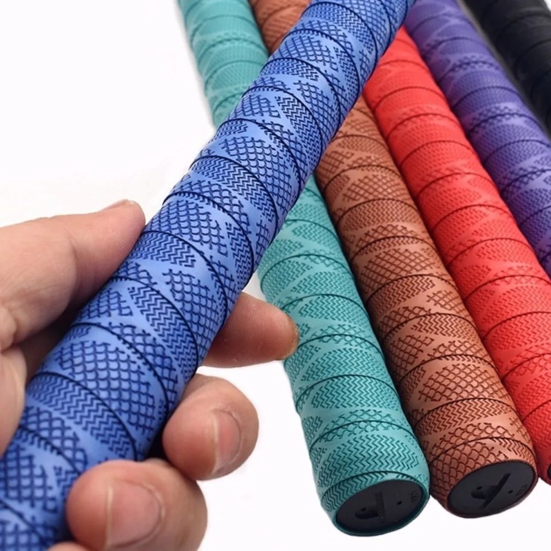 2 メートルの滑り止め粘着性吸汗ベルト拡張釣竿巻きベルト自転 - Badminton Net のレビューと価格