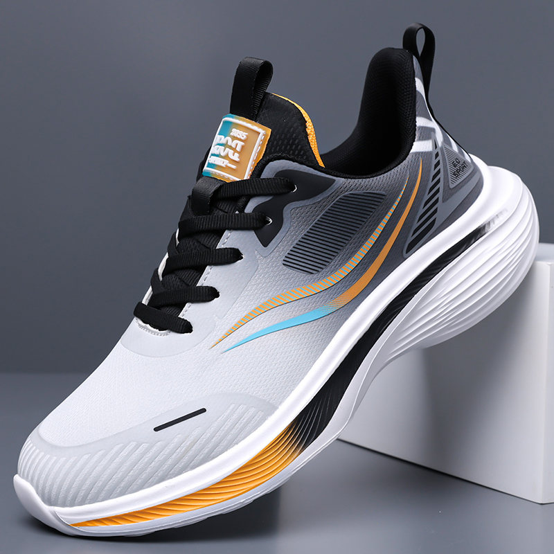 メンズファッションスニーカー通気性快適軽量ウォーキングシュー - Badminton Shoes のレビューと価格