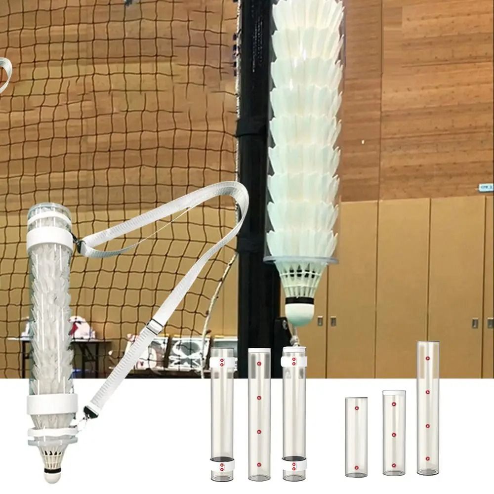 磁気チューブバドミントンシリンダーシャトルコック収納チューブ - Badminton Shuttlecock のレビューと価格