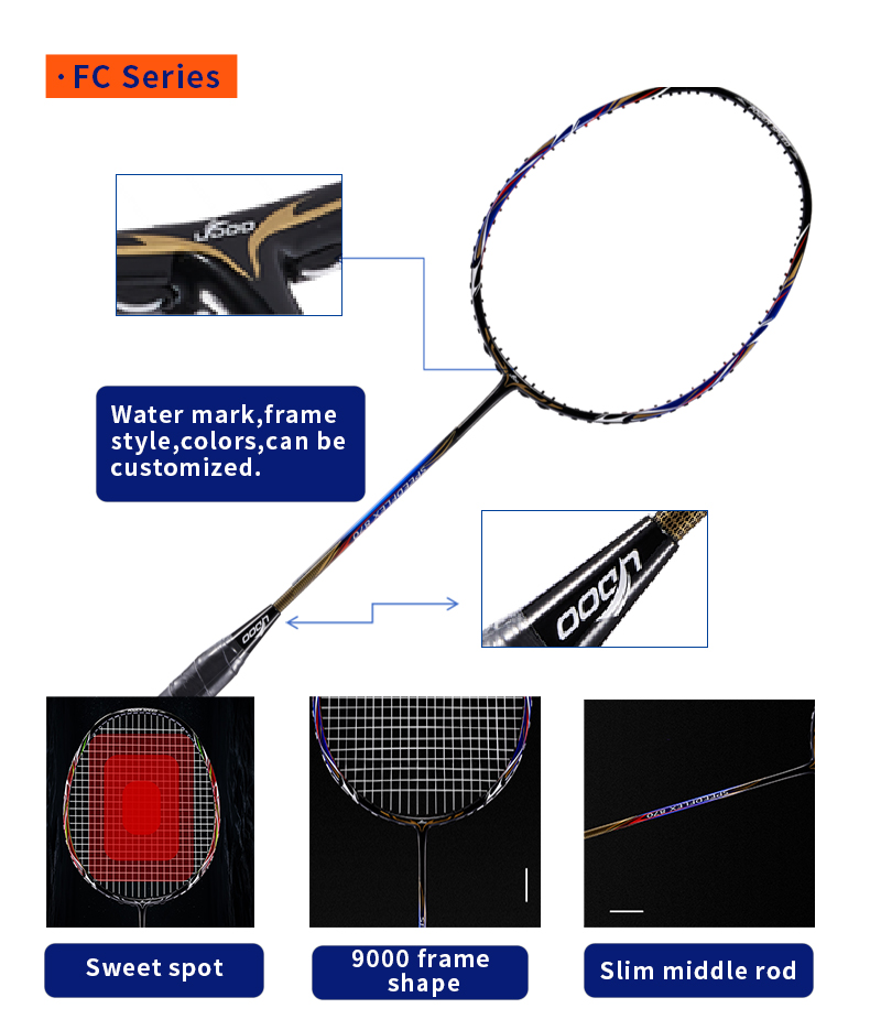 G5グリップ カーボンファイバー素材のバドミントンラケット、 - Badminton Grip のレビューと価格