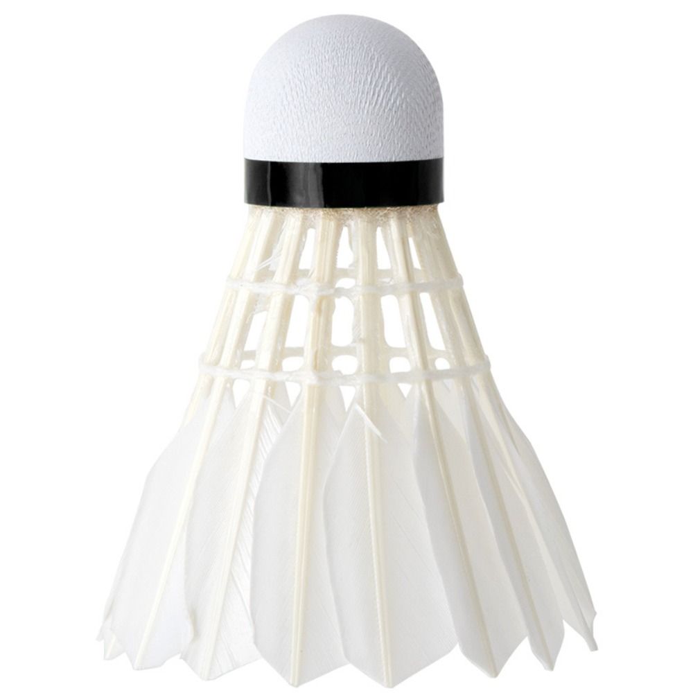 12 個プロフェッショナルホワイトグースフェザーバドミントン - Feather Shuttlecock のレビューと価格