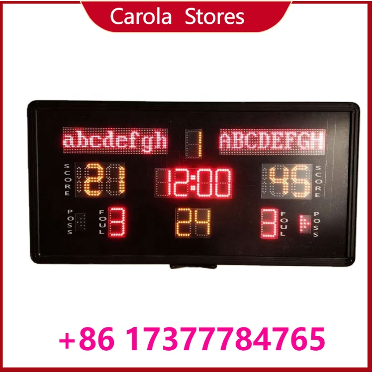 1200×600mm屋内ミニLEDマルチスポーツスコアボード - Scoreboard Digital のレビューと価格