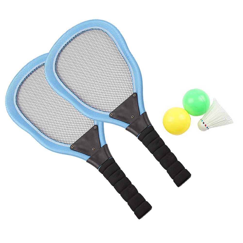 子供向けビーチラケット5本セット。高品質な布製ラケットと、バ - Badminton Grip のレビューと価格