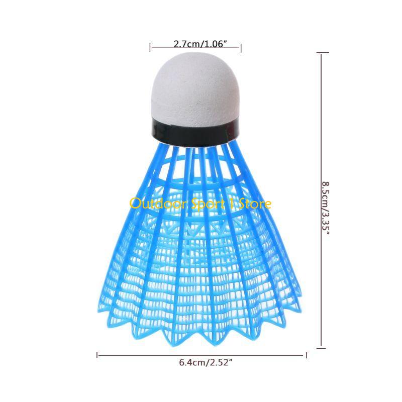 A0KA 4PCS安定したスポーツトレーニングLEDバドミン - Badminton Shuttlecock のレビューと価格