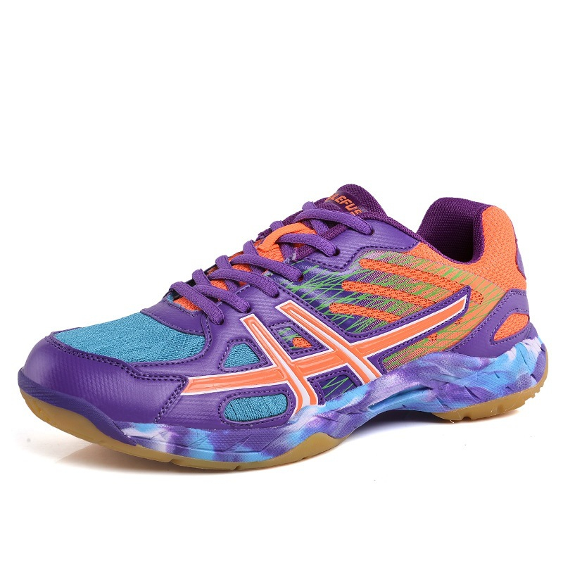 バドミントンシューズ男性と女性のための軽量通気性ノンスリップ - Badminton Shoes Men のレビューと価格