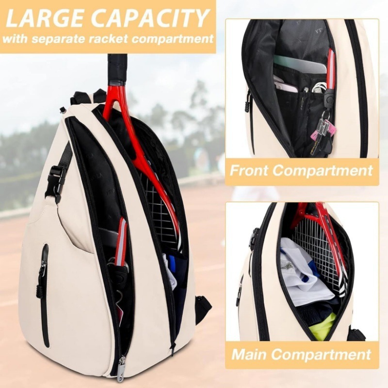 バドミントンバッグ アウトドアスポーツトレーニング ショルダ - Badminton Bag のレビューと価格