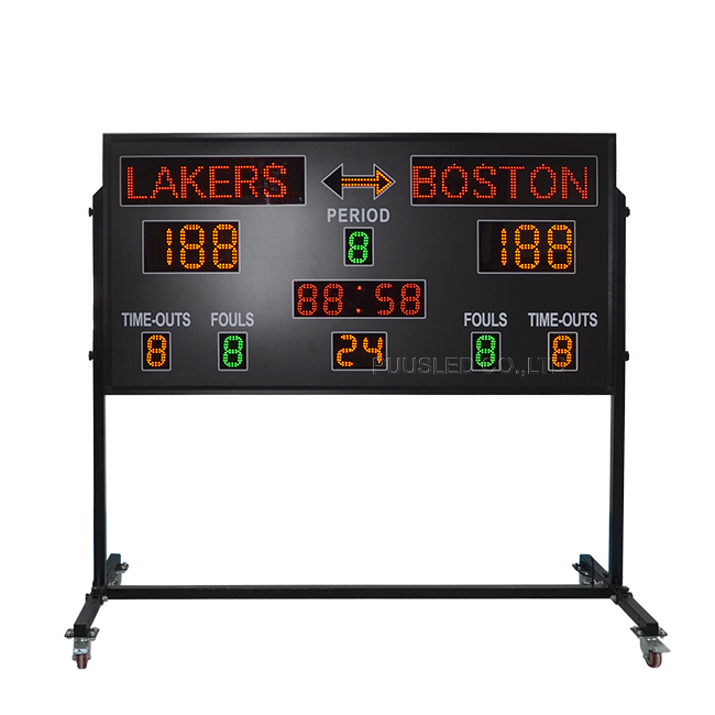 バスケットボールスコアボード デジタルサイネージ ポータブル - Scoreboard Digital のレビューと価格